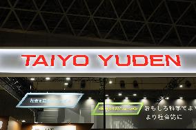 Taiyo Yuden signboard and logo
